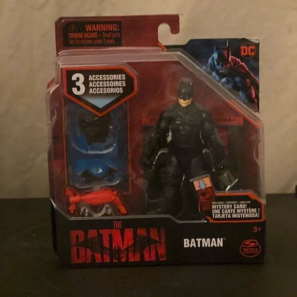 2022 Spin Master The Batman Movie BATMAN Figure New In Hand - Picture 1 of 3